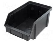 Cuvette; ESD; W: 202mm; H: 148mm; D: 314mm; polypropylene; black; <1kΩ ARTECH