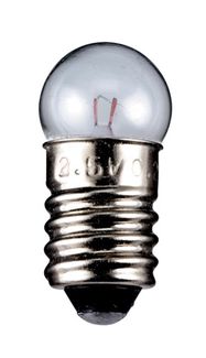 Miniature Globe Bulb for Torch, 0.7 W, 0.7 W, transparent - base E10, 3.5 V (DC), 200 mA