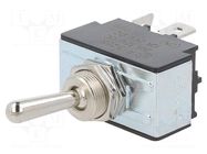 Switch: toggle; Pos: 2; DPST; OFF-(ON); 20A/12VDC; Leads: connectors SWITCH COMPONENTS