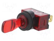 Switch: toggle; Pos: 2; SPST; ON-OFF; 20A/12VDC; Leads: connectors SWITCH COMPONENTS