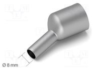 Nozzle: hot air; 8mm; for soldering station JBC TOOLS