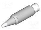 Tip; conical sloped; 0.6mm JBC TOOLS