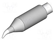 Tip; bent conical; 0.4mm; longlife JBC TOOLS