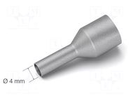 Nozzle: hot air; for hot air station; 4mm JBC TOOLS