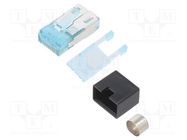 Connector: RJ45; plug; PIN: 8; Layout: 8p8c; for cable; IDC; straight BEL FUSE