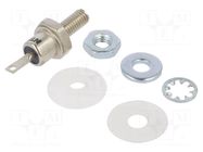 Diode: Zener; 10W; 27V; DO4; screw type; bulk; anode to stud; 10uA NTE Electronics
