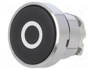 Switch: push-button; 22mm; Stabl.pos: 1; black; none; IP66; flat SCHNEIDER ELECTRIC