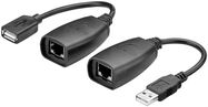 USB Extension Adapter up to 40 m via CAT Cable - USB 1.1 plug (type A) > USB 1.1 socket (type A)