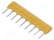 Resistor network: X; THT; 680Ω; ±2%; 0.2W; No.of resistors: 8; 100V BOURNS