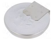 Battery: lithium; CR2450,coin; 3V; 540mAh; non-rechargeable RENATA
