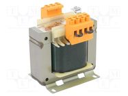 Transformer: mains; 63VA; 230VAC,400VAC; 12V,24V; screw type; IP00 DF ELECTRIC