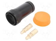 Connector: circular; plug; male; PIN: 2; 225A; Buccaneer 9000; IP68 BULGIN