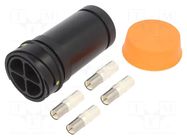Connector: circular; plug; female; PIN: 4; 150A; Buccaneer 9000 BULGIN
