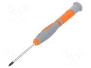 Screwdriver: precision; Phillips; PH0; 50mm PG TOOLS