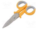 Scissors; straight; for cables,electrical work; 150mm PG TOOLS