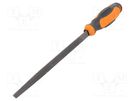 File; planisher; triangle; 200mm; non-slip grip; steel PG TOOLS