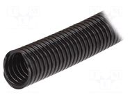 Protective tube; Size: 4.5; polyamide; black; PA6S; Øint: 5mm ANAMET EUROPE