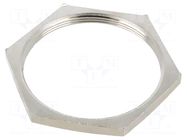 Nut; with earthing; M63; brass; 70mm; Thread: metric; Pitch: 1.5 LAPP