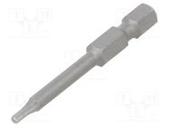 Screwdriver bit; hex key; HEX 2mm; Overall len: 50mm PHOENIX CONTACT