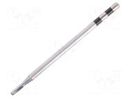 Tip; chisel; 3x0.5mm; for soldering station QUICK