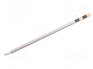 Tip; knife; 3mm; for  soldering iron,for soldering station QUICK