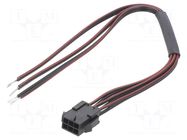 Cable; male,cables; PIN: 6; 0.2m; 4A; Insulation: PVC; TLYp; 0.35mm2 ESPE
