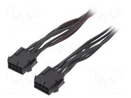 Cable; male-male; PIN: 8; 0.6m; 4A; Insulation: PVC; TLYp; 0.35mm2 ESPE