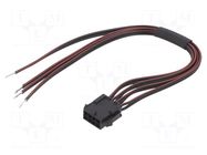 Cable; male,cables; PIN: 8; 0.2m; 4A; Insulation: PVC; TLYp; 0.35mm2 ESPE