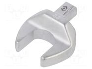 Wrench tip; torque,spanner; 22mm; Mounting: 9x12 KING TONY