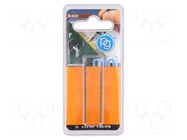 Drill bit; for metal; Ø: 2mm; high speed steel; 2pcs. PG MINI