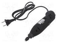 Miniature drill; 130W; 230VAC; Len: 1.9m; 8000÷32000rpm PG MINI