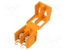 Splice terminal: transformer; ways: 2; 0.75÷2.5mm2; orange; 800V SYNFLEX