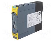 Module: safety relay; 24VDC; for DIN rail mounting; 3SK1; IP20 SIEMENS