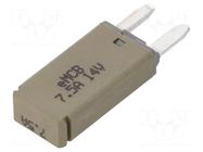 Fuse: fuse; 7.5A; 14VDC; automotive; 12.45mm; Mini OPTIFUSE