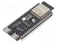Bluetooth,WiFi; 5VDC; GPIO,I2C x2,I2S x2,SPI x4,UART x3 DFROBOT
