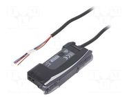 Sensor: optical fiber amplifier; PNP; Connection: lead; 2m; 100mA OMRON