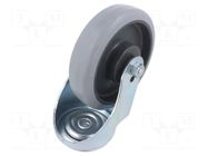 Transport wheel; Ø: 160mm; W: 40mm; H: 195mm; torsional; 200kg; PE COLSON