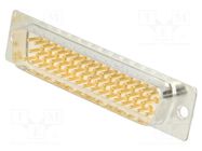 Connector: D-Sub; PIN: 50; plug; male; for cable; soldering Deltron AG