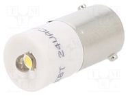 LED lamp; white warm; BA9S,T10; 24VDC; 24VAC; -20÷60°C; 3mm CML INNOVATIVE TECHNOLOGIES