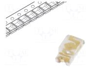 LED; blue; SMD; 0603; 90÷260mcd; 2.8÷3.5VDC; 1.6x0.8x0.7mm; 140° DIALIGHT