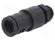 Straight terminal connector; Thread: metric,outside; IP68,IP69 LAPP