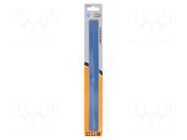 Hacksaw blade-set; metal; 300mm; 10pcs. PG TOOLS