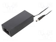 Power supply: switched-mode; 12VDC; 3A; Out: 5,5/2,5; 36W; -5÷40°C POS