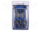 Kit: screwdrivers; precision; Phillips,slot,Torx®; 7pcs. HÖGERT TECHNIK