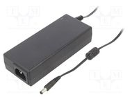 Power supply: switched-mode; 24VDC; 5A; Out: 5,5/2,5; 120W; -5÷40°C POS