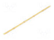 COB LED tape; white neutral; LED/m: 480; 8mm; IP65; 8W/m; CRImin: 90 WISVA OPTOELECTRONICS