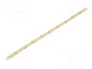 COB LED tape; white cold; LED/m: 320; 8mm; IP65; 8W/m; CRImin: 90 WISVA OPTOELECTRONICS