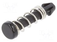 Rivet; heatsink mounting; UL94V-2; D: 2.8mm; Ømount.hole: 3mm FIX&FASTEN