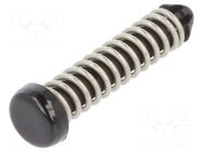 Rivet; heatsink mounting; UL94V-2; D: 2.5mm; Ømount.hole: 3mm FIX&FASTEN