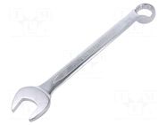 Wrench; bent,combination spanner; 27mm; Chrom-vanadium steel KING TONY